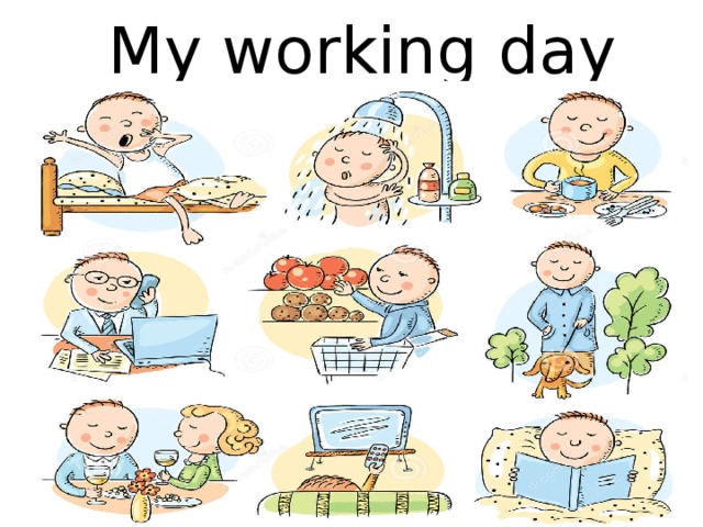 My daily routine - мой распорядок дня. текст на английском языке с переводом и аудио