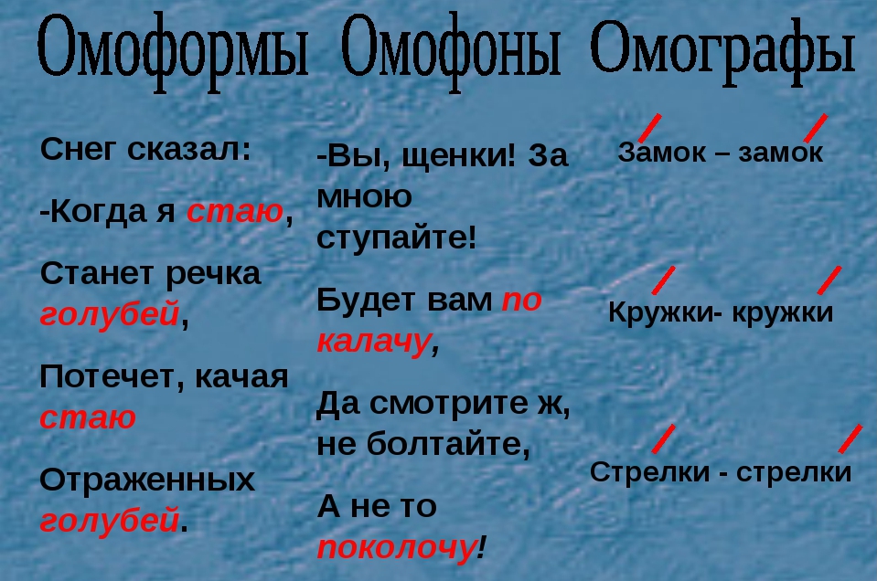 Что такое омонимы в русском языке? примеры - русский язык по таблицам