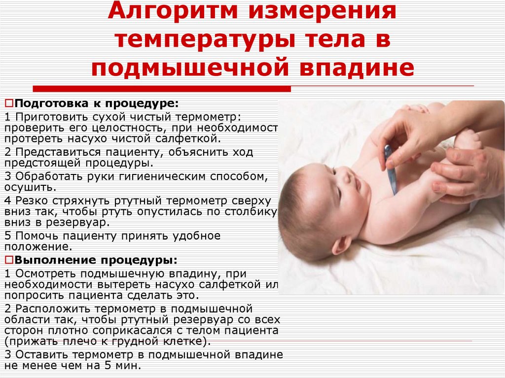 Как померить температуру новорожденному | уроки для мам