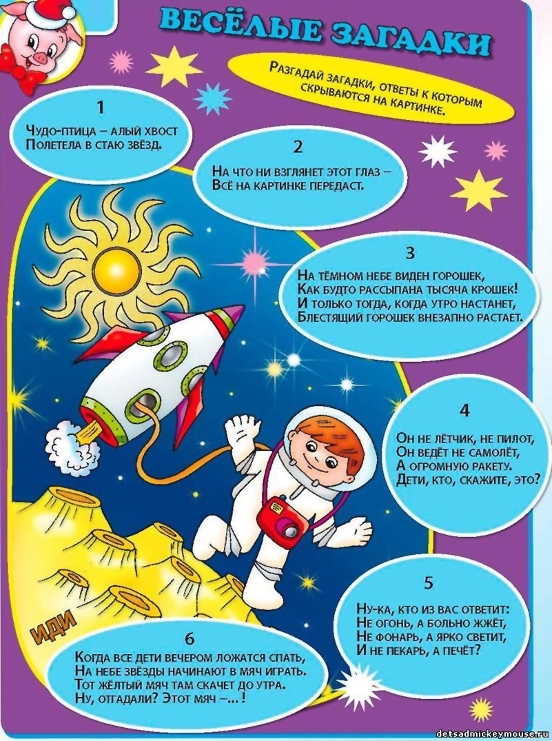Загадки про планеты солнечной системы с ответами для детей