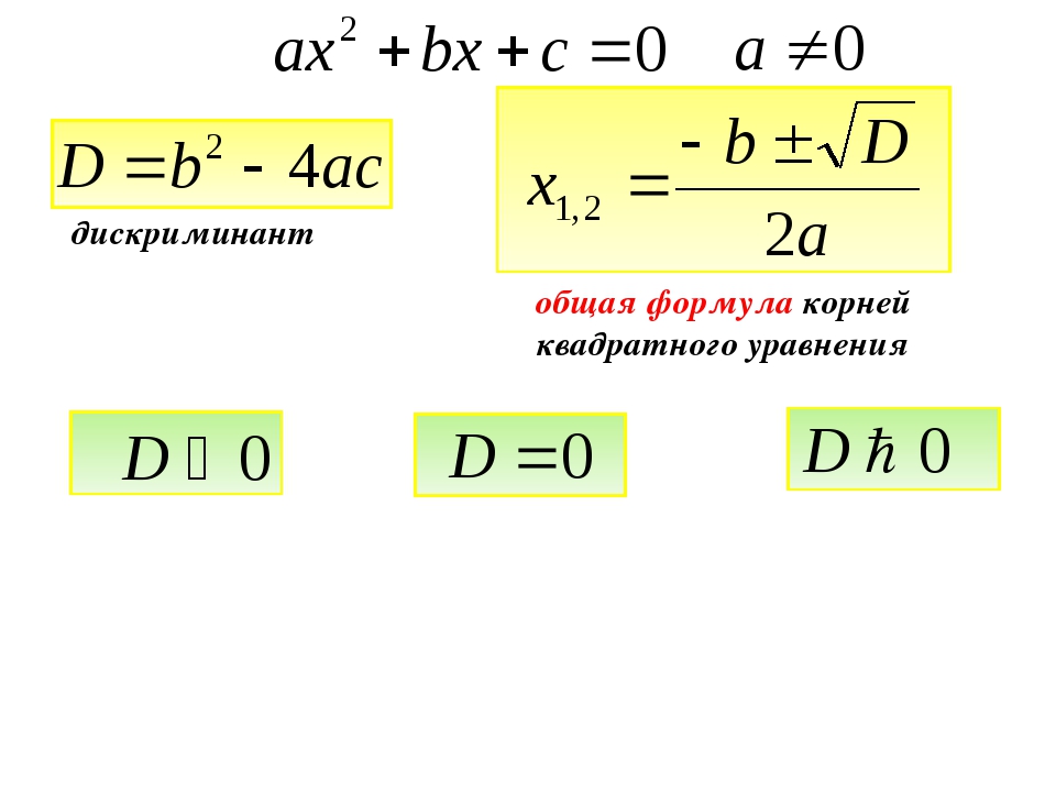 Калькулятор квадратичных формул | формула и ответы