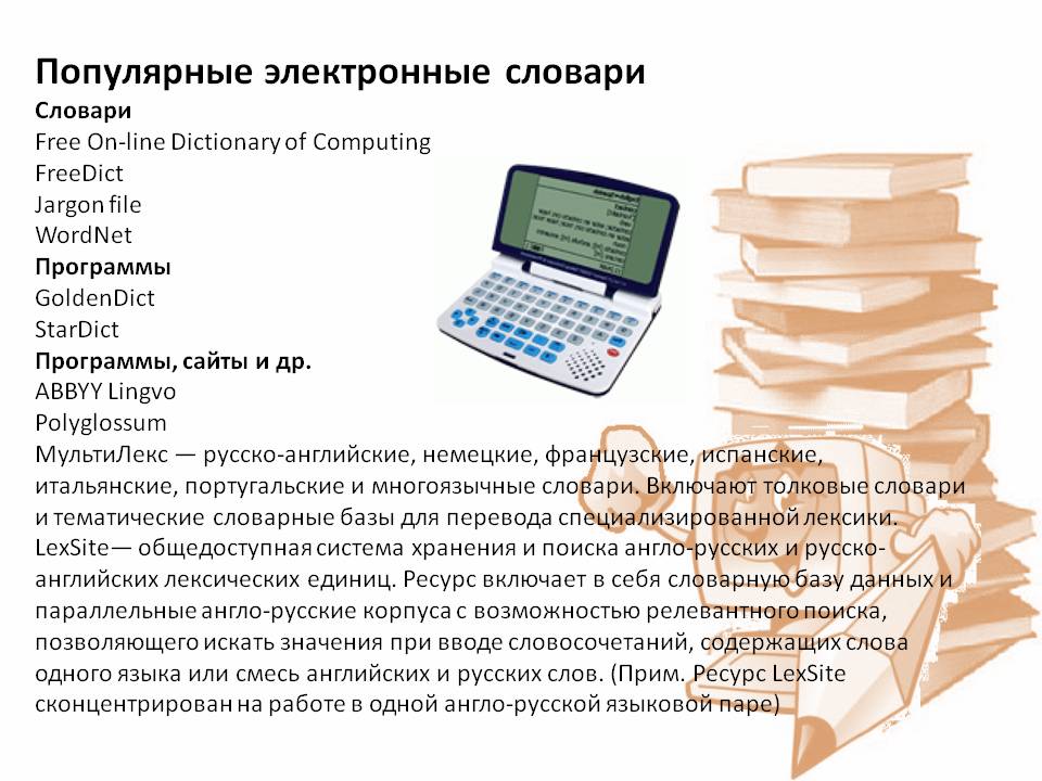 Компьютерные словари картинки