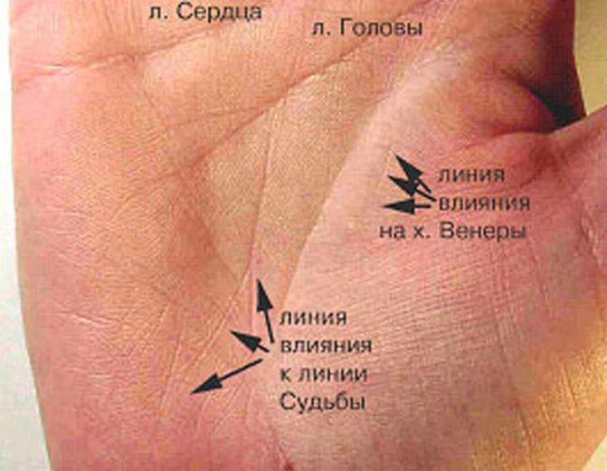 Хиромантия - треугольник на руке и его значение