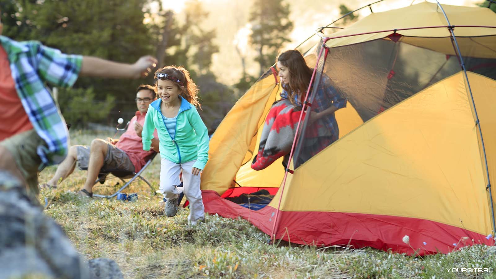 Палаточный лагерь - детский активный отдых на природе с палаткой