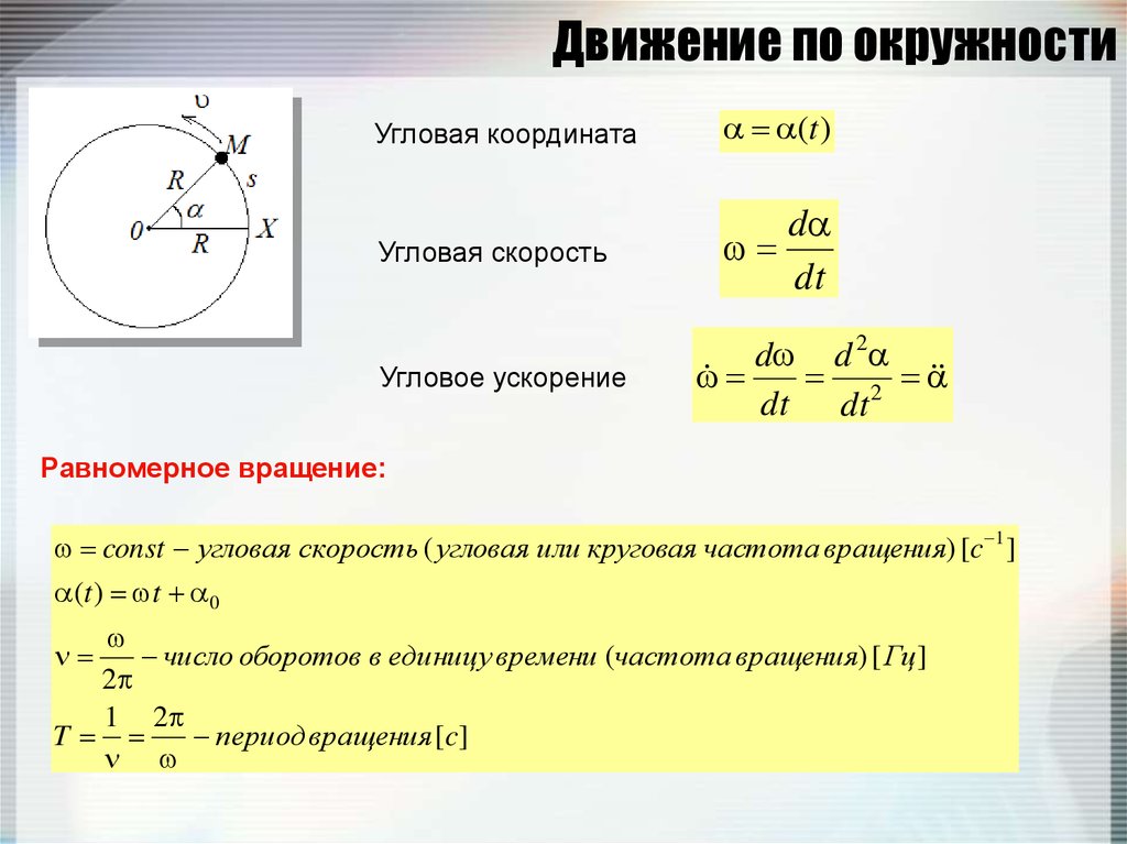 Центростремительное ускорение - вывод формулы и практическое применение :: syl.ru