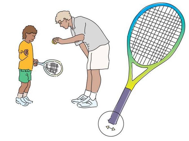 Теннис как правильно держать ракетку