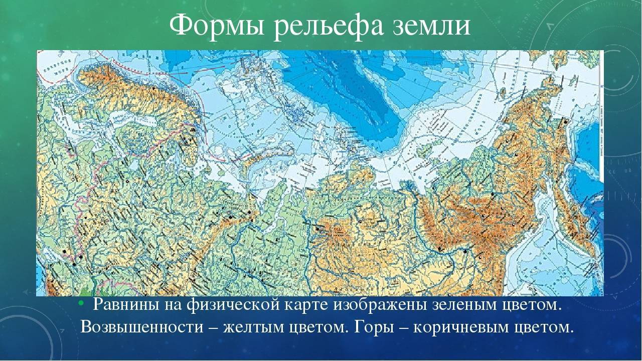 Восточно-европейская равнина на карте, описание и характеристики