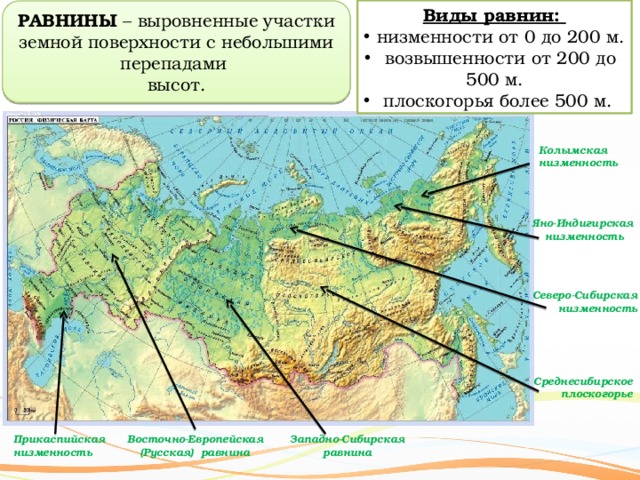 Рельеф россии и его особенности: разнообразие геологических ископаемых