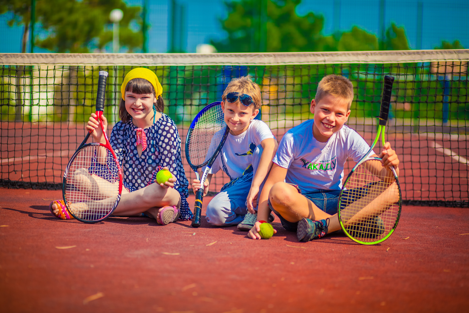 Теннис дети