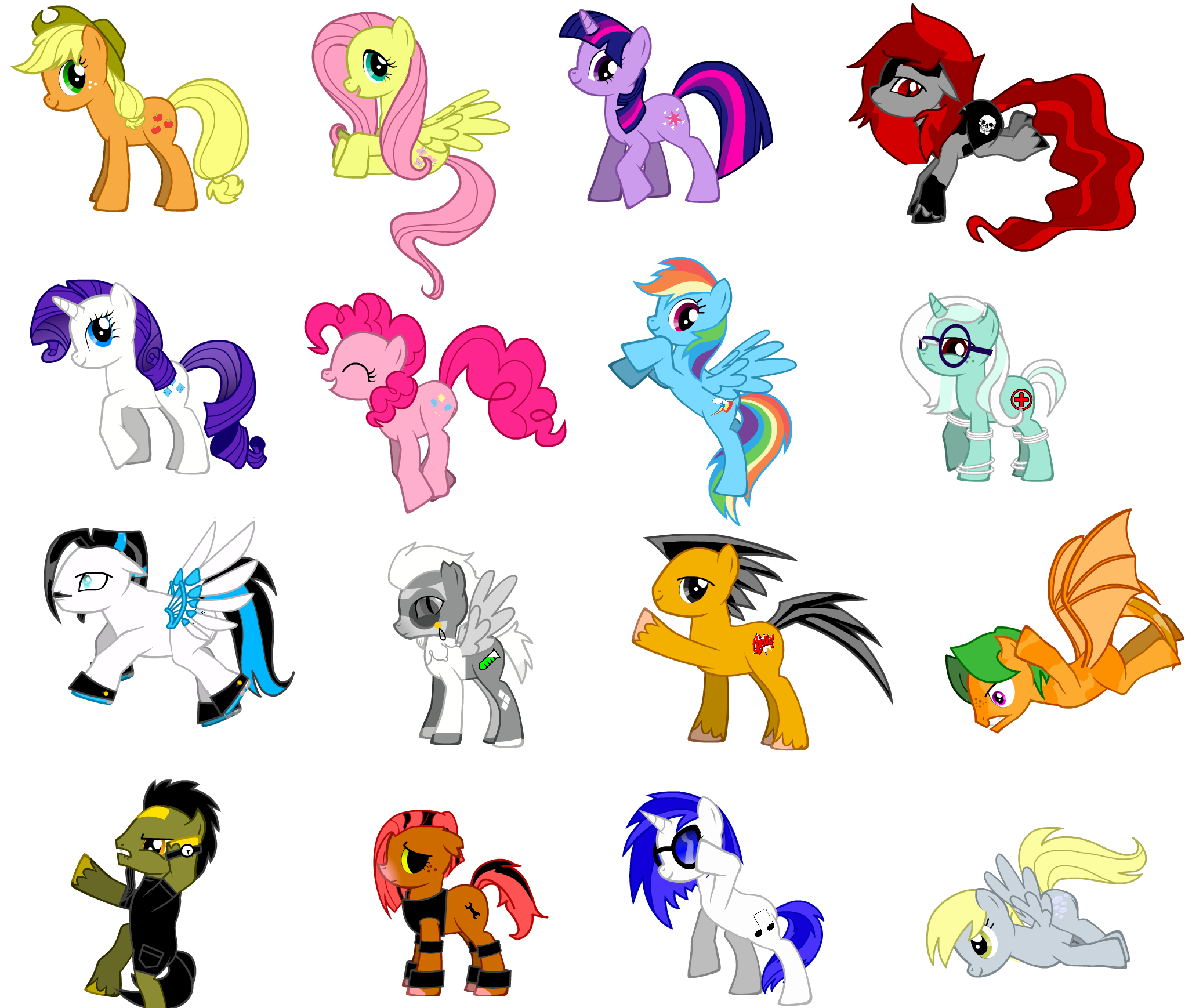 Литл пони характер. МЛП персонажи. Пони имена. Имена мультяшных пони. My little Pony персонажи с именами.