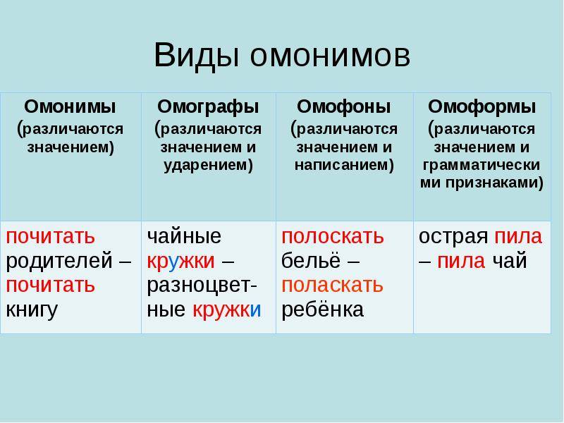 Омофон — это что за слово? примеры омофонов в русском языке